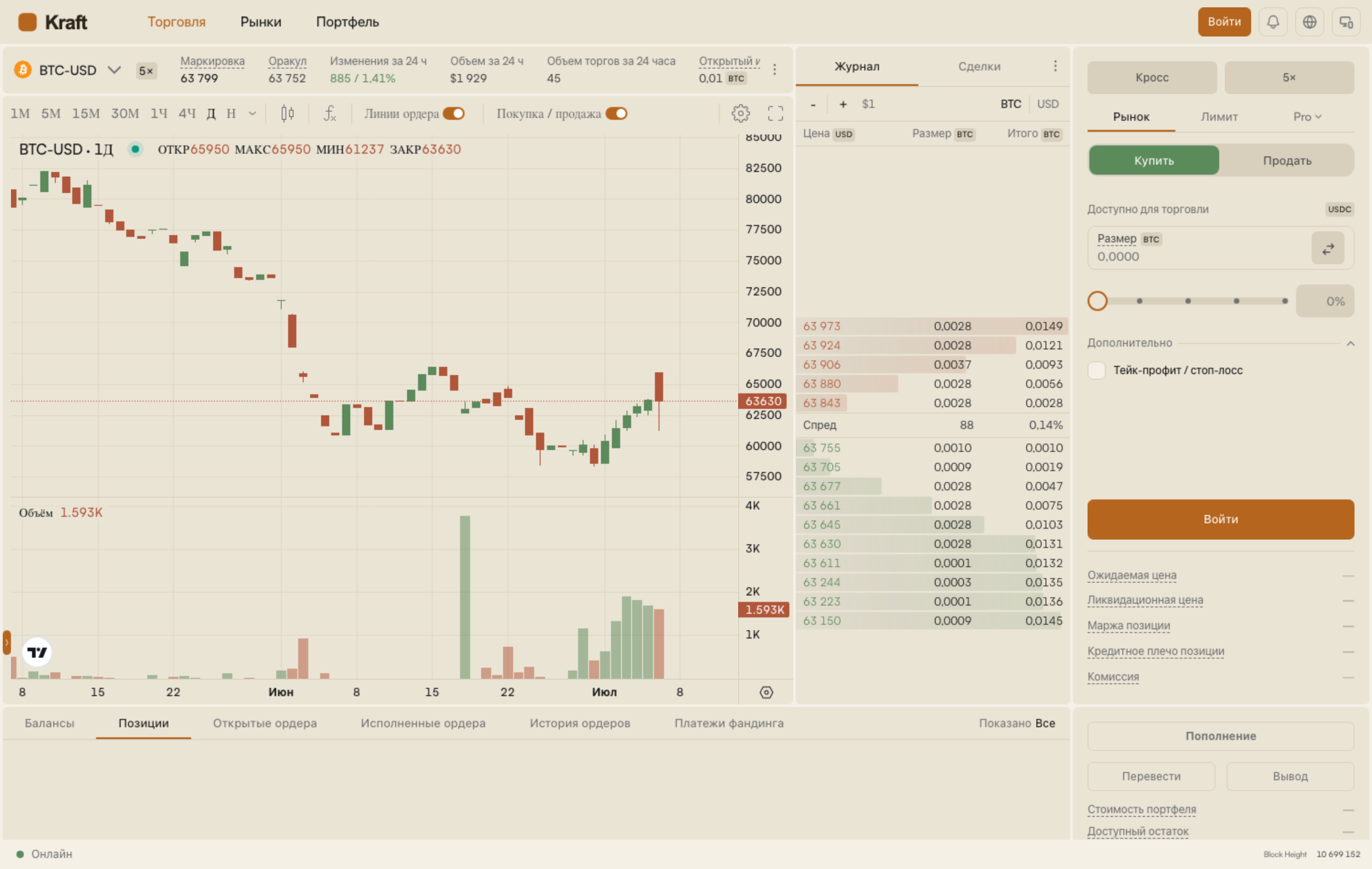 Kraft — exchange built on Rubin